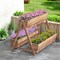Vertical Raised Garden Bed With 3 Wooden Planter Boxes-L